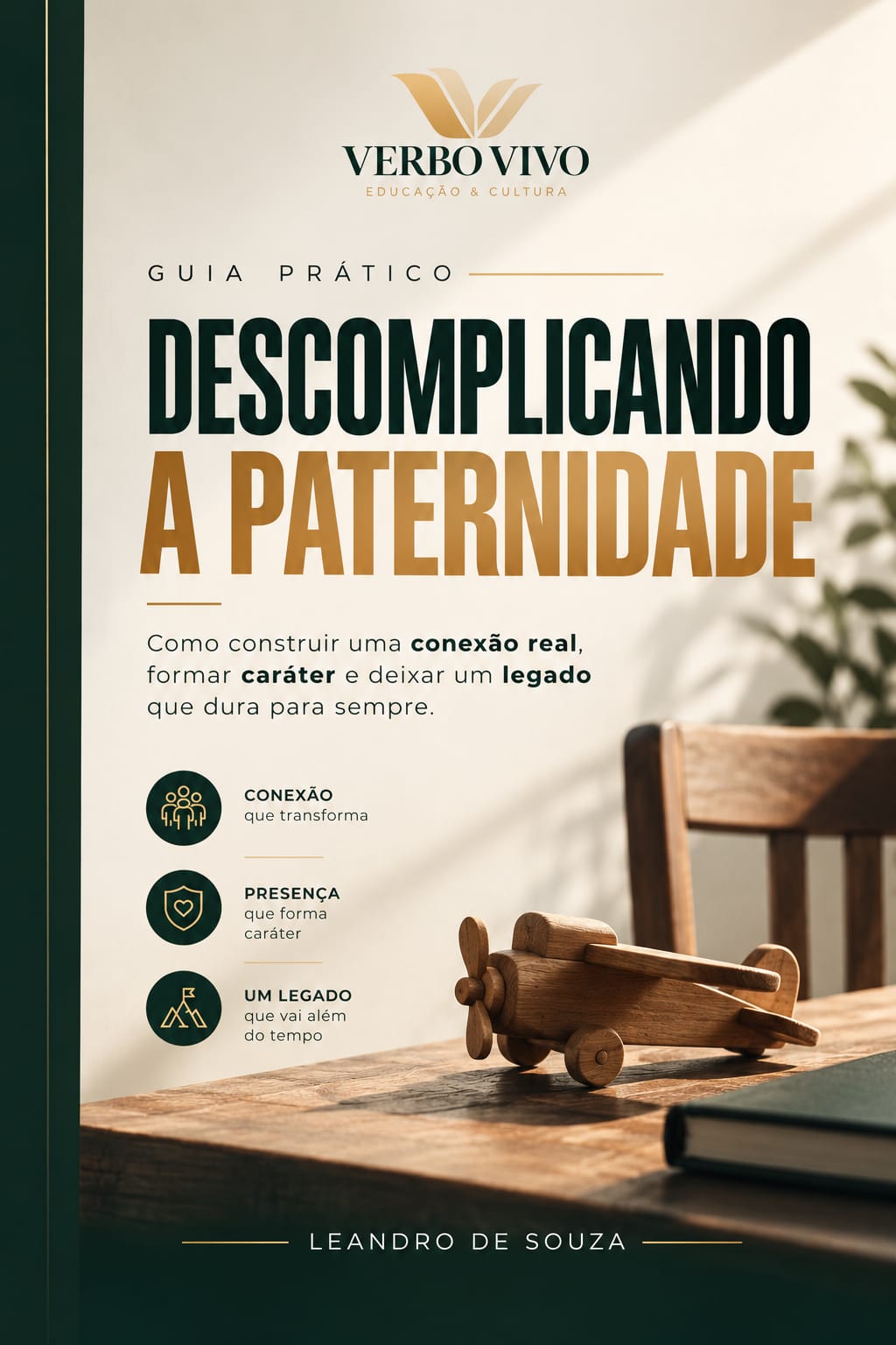 Capa do livro Descomplicando a Paternidade