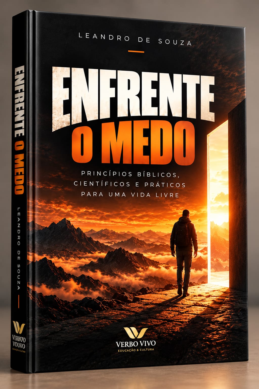 Capa do livro Enfrente o Medo